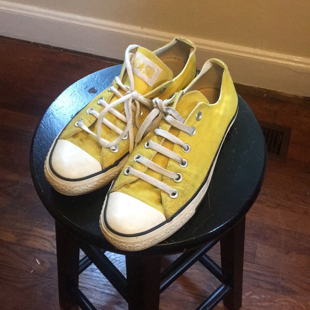 Yellow Converses